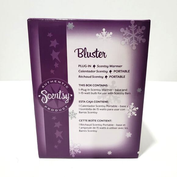 SCENTSY Bluster SNOWMAN Wax Warmer 3.5" tall - Retired Holiday - Picture 7 of 12